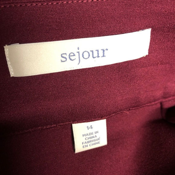 Moto chic SEJOUR skirt Zipper Ponte 14W quality - Picture 7 of 9